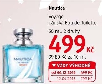 Toaletní voda pánská Voyage Nautica