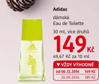 Toaletní voda dámská Adidas