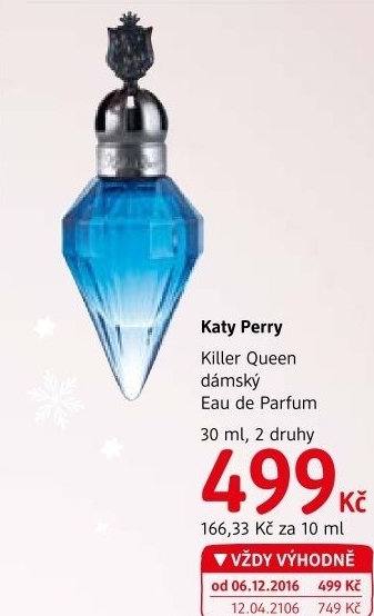 Parfémovaná voda dámská Killer Queen Katy Perry