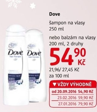 Šampon Dove