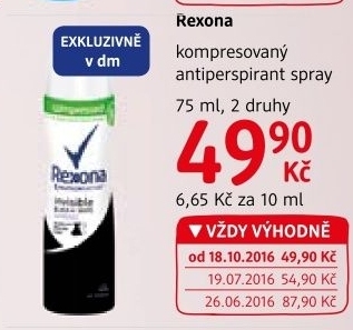 Deodorant sprej Rexona