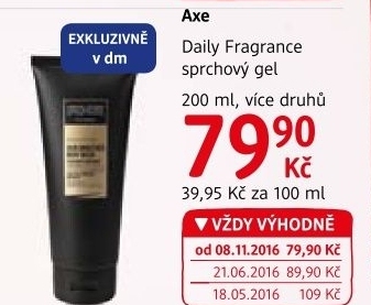 Sprchový gel Axe