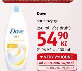 Sprchový gel Dove
