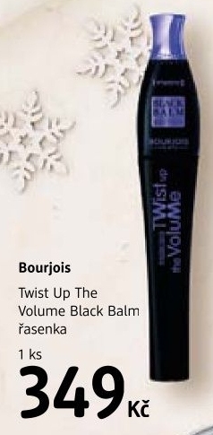 Řasenka Volume Black Balm Bourjois