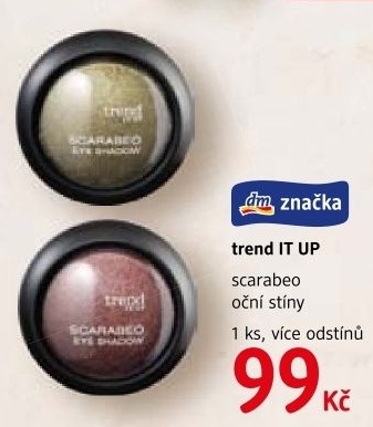 Oční stíny Scarabeo Trend IT UP