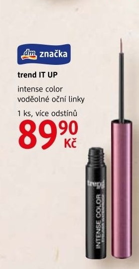 Voděodolné oční linky Intense color Trend IT UP