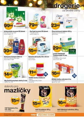 akční leták COOP 7.12.2016-20.12.2016