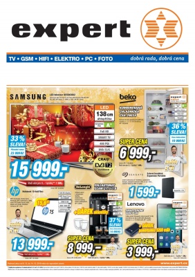 akční leták Expert elektro 8.12.2016-14.12.2016
