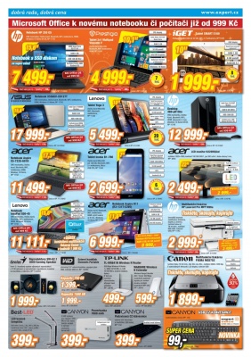 akční leták Expert elektro 8.12.2016-14.12.2016