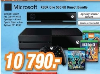 MICROSOFT XONE 500GB Kinect Bundle