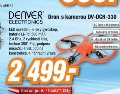DENVER DV-DCH-330 kvadrokoptéra
