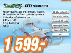 GETX Dron 2FAST2FUN s kamerou