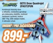 GETX Dron Quadrojet 2FAST2FUN