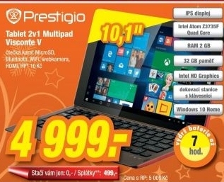 PRESTIGIO Multipad Visconte V/WIN10