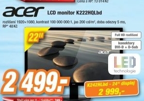 ACER K222HQLbd