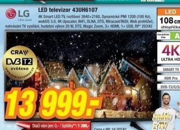 LG 43UH6107