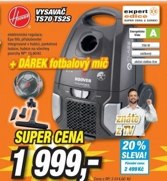 HOOVER TS70 TS2S edice