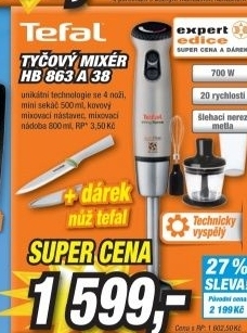 TEFAL HB 863 A 38