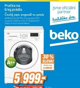 BEKO WMB 61232 CS PTM
