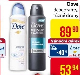 Deodoranty Dove