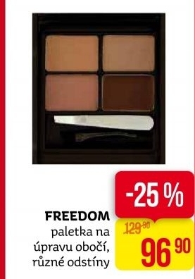Set na úpravu obočí Eyebrow Kit Freedom