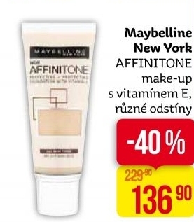 Make up Affinitone Maybelline