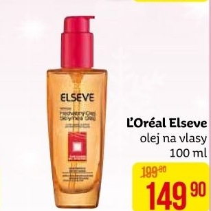 Olej na vlasy hedvábný Elséve L'Oréal