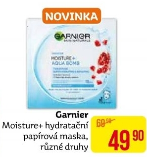 Papírová maska Moisture Match Garnier