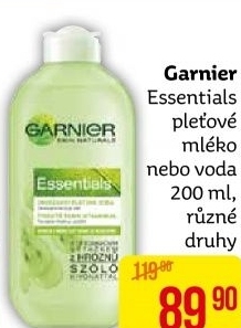 Mléko odličovací Essentials Garnier