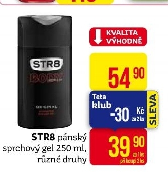 Sprchový gel pánský STR8