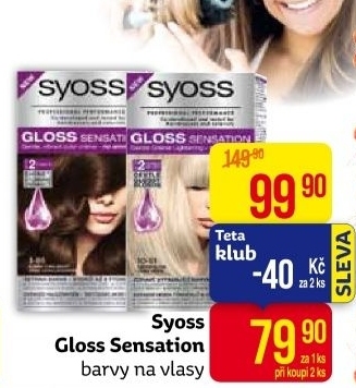 Barva na vlasy Syoss Gloss Sensation