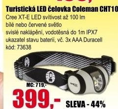 LED čelovka Coleman CHT10
