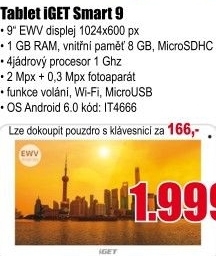 Tablet iGET Smart 9&quot