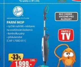 CAP 1700D 011 PARNÍ MOPHOOVERTV