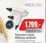 AC9140 PROluxevysoušeč vlasů