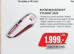 SM 156DPN4 01 VYSAVAČ RUČNÍHOOVER