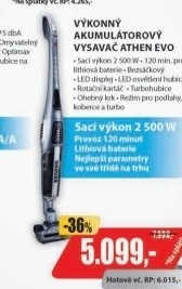 ATV 324LD 011 VYSAVAČ RUČNÍHOOVER