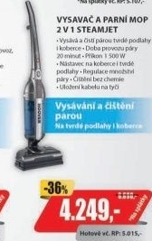 SSNV 1400 011 MOP PARNÍHOOVER