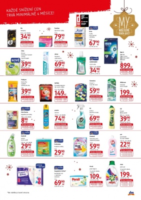 akční leták dm drogerie 14.12.2016-10.1.2017