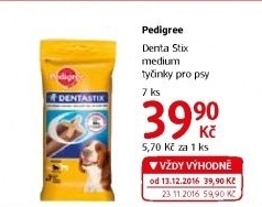 Pamlsky pro psy Denta Stix Pedigree