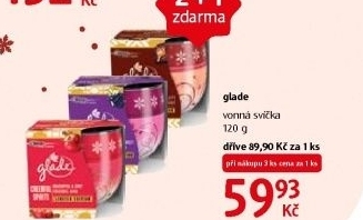 Vonná svíčka Glade by Brise