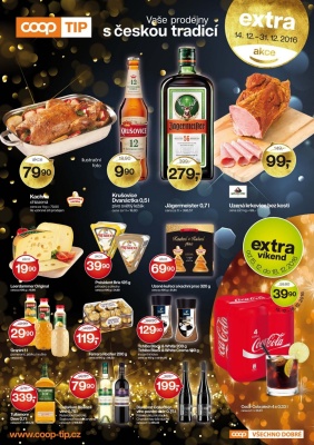 akční leták COOP 14.12.2016-31.12.2016