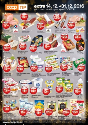 akční leták COOP 14.12.2016-31.12.2016