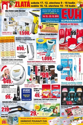 akční leták EVA.cz 14.12.2016-23.12.2016
