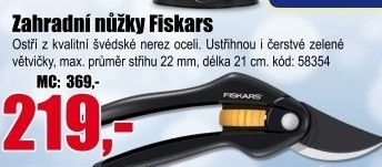Zahradnické nůžky Fiskars