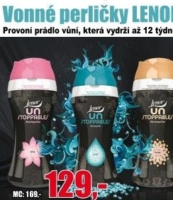 Vonné perličky do pračky Lenor UNstoppables