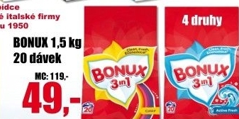 Prací prášek Bonux