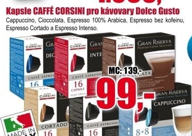 Kapsle Caffé Corsini