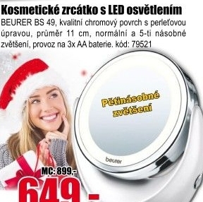 Kosmetické zrcátko BS49 Beurer