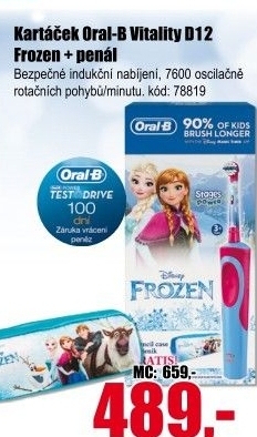 Dětský elektrický zubní kartáček Oral-B